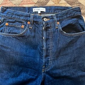 REDONE High waist, wide leg, crop size 27